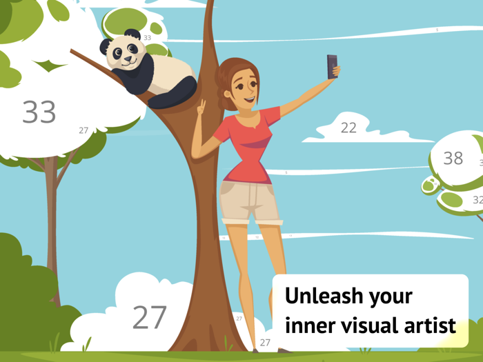 Paint Games Colour by Numbers