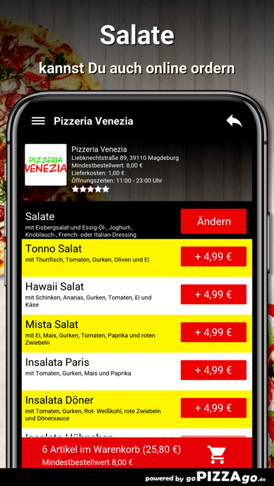 Pizzeria Venezia Magdeburg screenshot 5