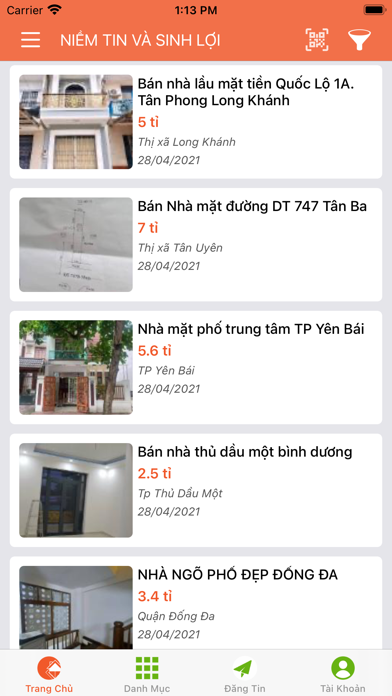 How to cancel & delete Chuyên Nhà Đất from iphone & ipad 1