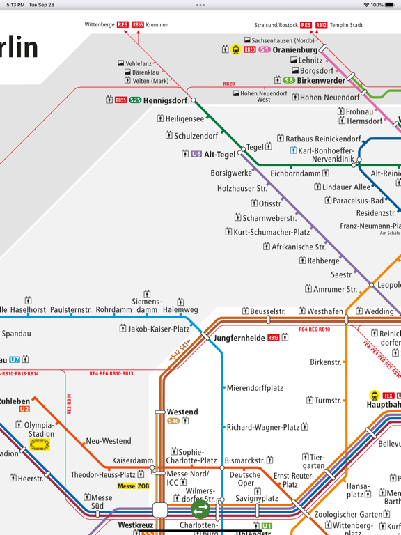 Berlin U-Bahn/S-Bahn Maps screenshot 2