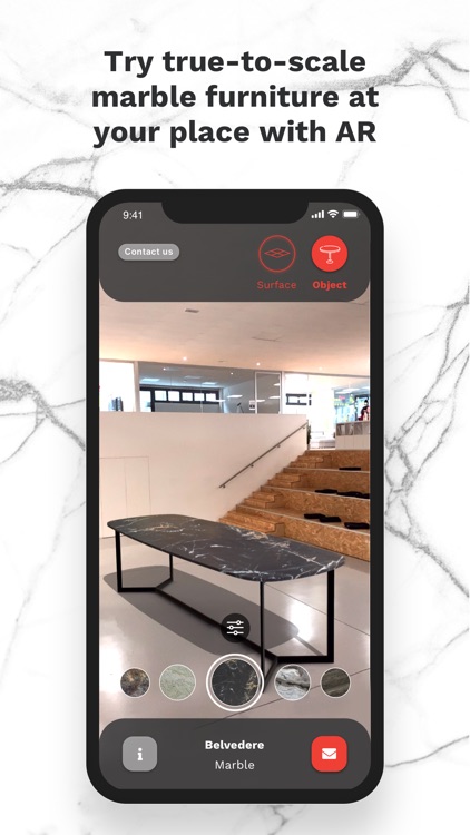 My Floor: AR marble furnishing