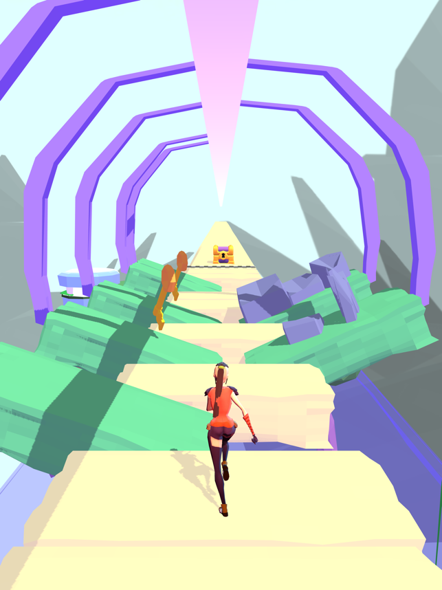 Blocky Runner!, game for IOS