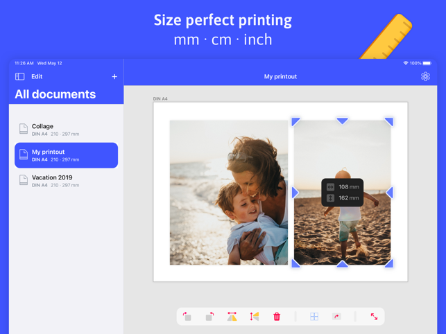 ‎TinyPrinter - Екранна снимка за печат на снимки