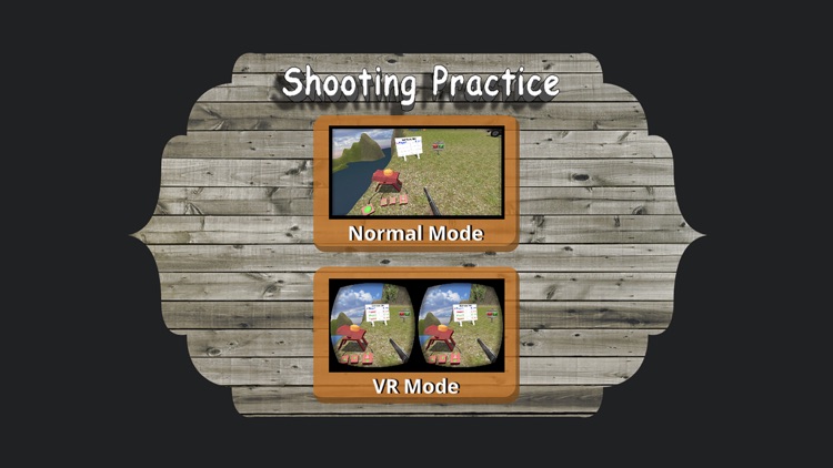 Shooting Practice: VR/Standard