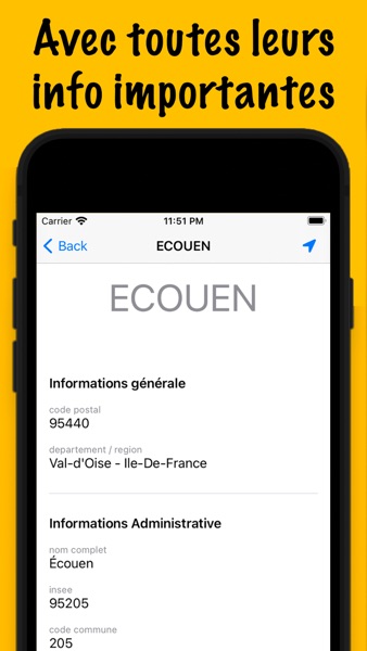 【图】Code Postal FR(截图2) 【图】Code Postal FR(截图2)