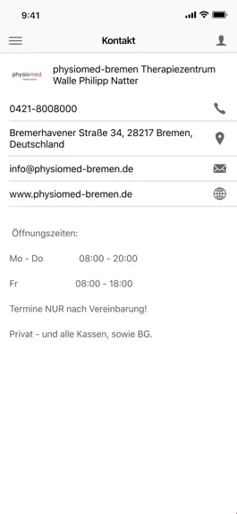 Game screenshot Physiomed Bremen hack