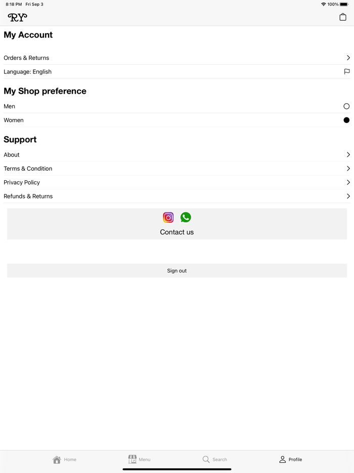 RY - Personal Shopper