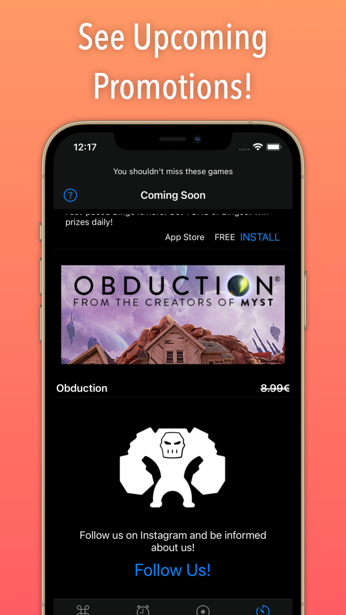 Game Promotion Alert - Notify