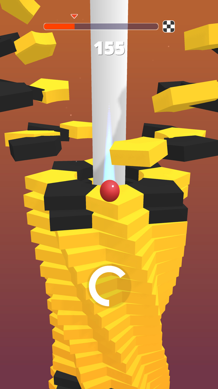 Drop The Ball Helix Stack