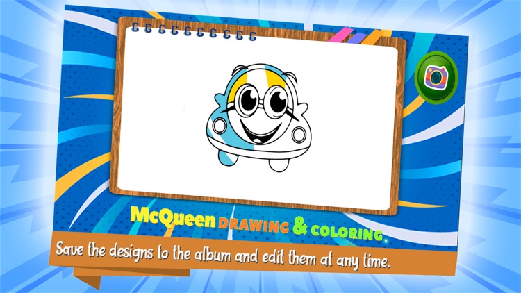 Mcqueen Drawing and Coloring screenshot-5