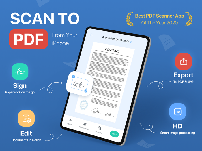 Scan to PDF Document Scanner