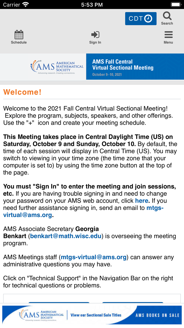 AMS Fall Central 2021