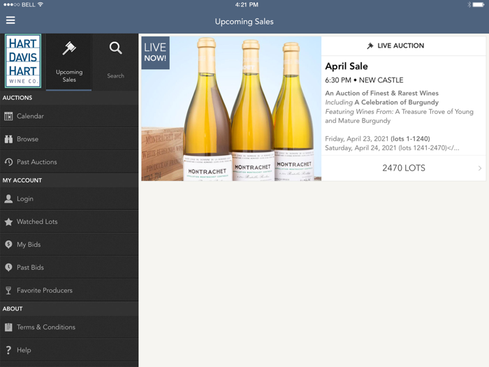 Hart Davis Hart Wine Auctions