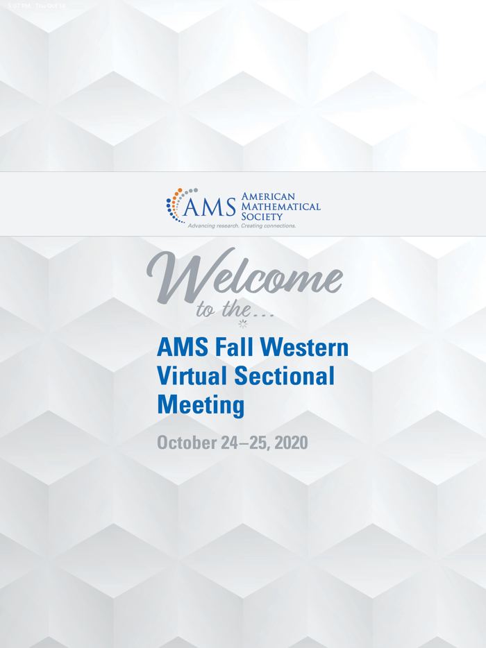 AMS Fall Western 2021