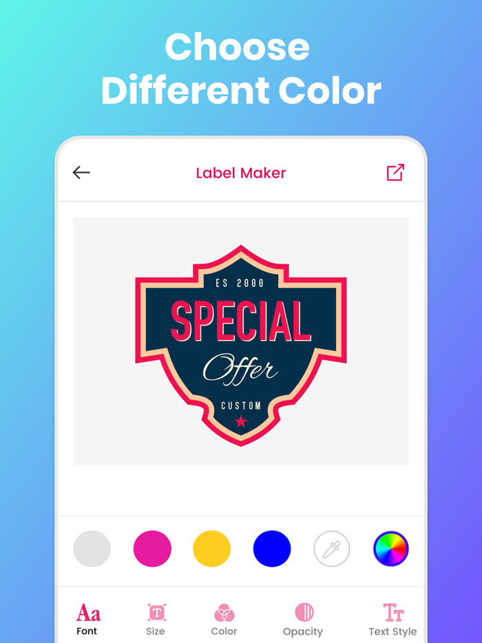 Label Maker  Logo Designer