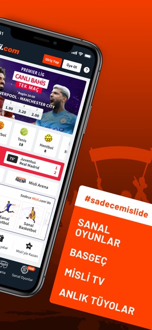 misli iddaa canli bahis app store da