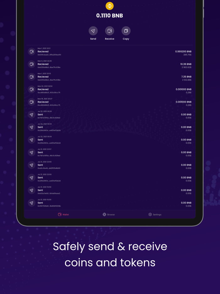iSwap Crypto  DeFi Wallet