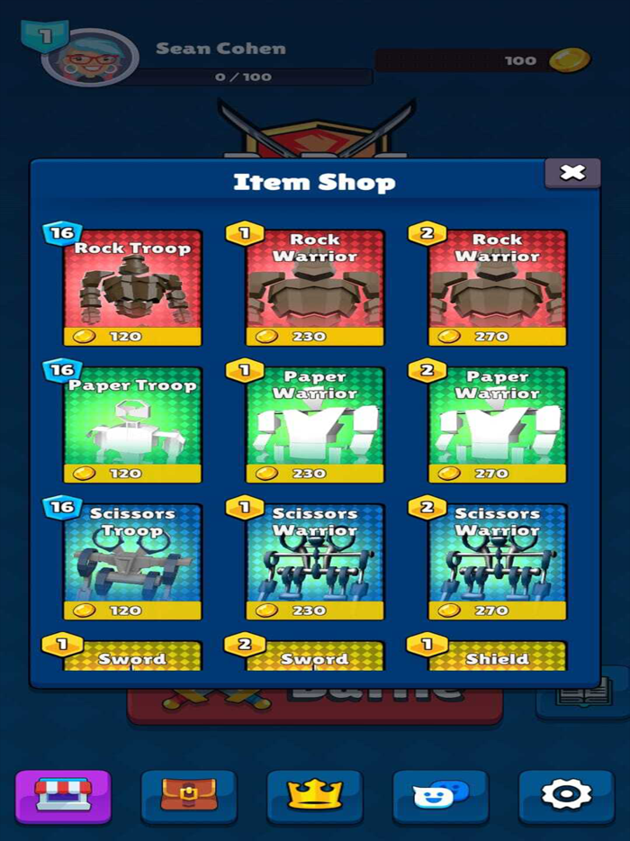 Rock Paper Scissors - RPS Wars