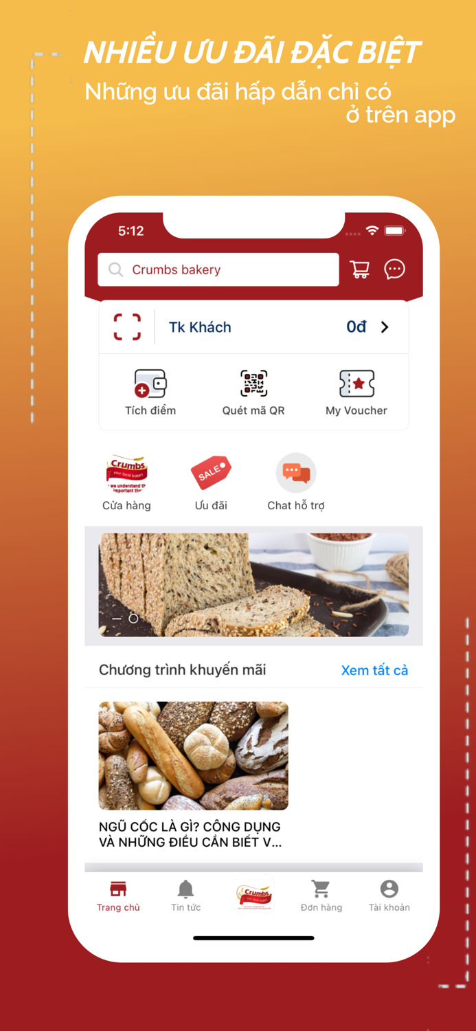 Crumbs bakery - fresh bread