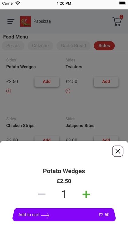 Paps Pizza & Shakes screenshot-5