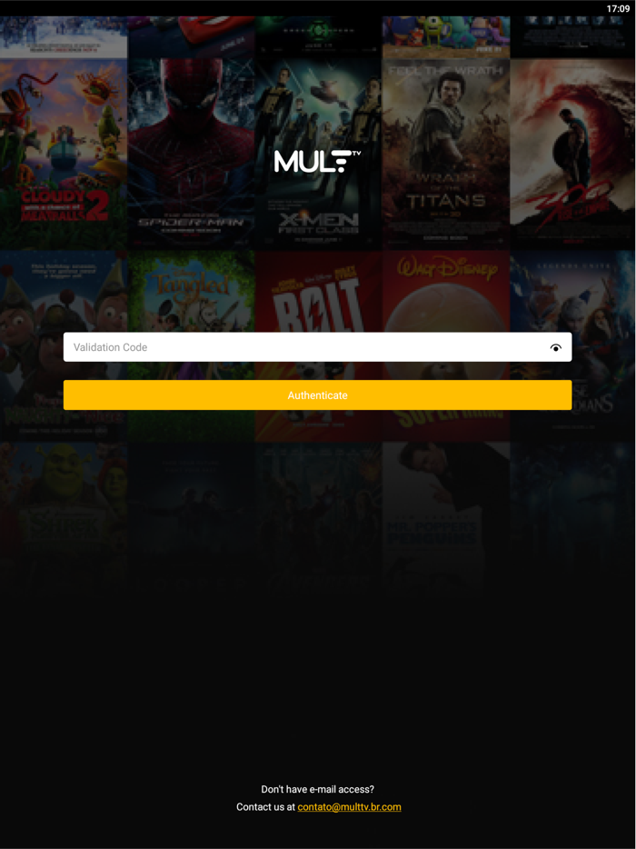 MultTv streaming app