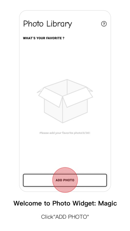 Photo Widget : Magic