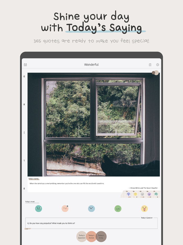 Wonderful - Self-Esteem Diary