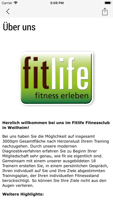 fitlife Fitnessclubs screenshot 3