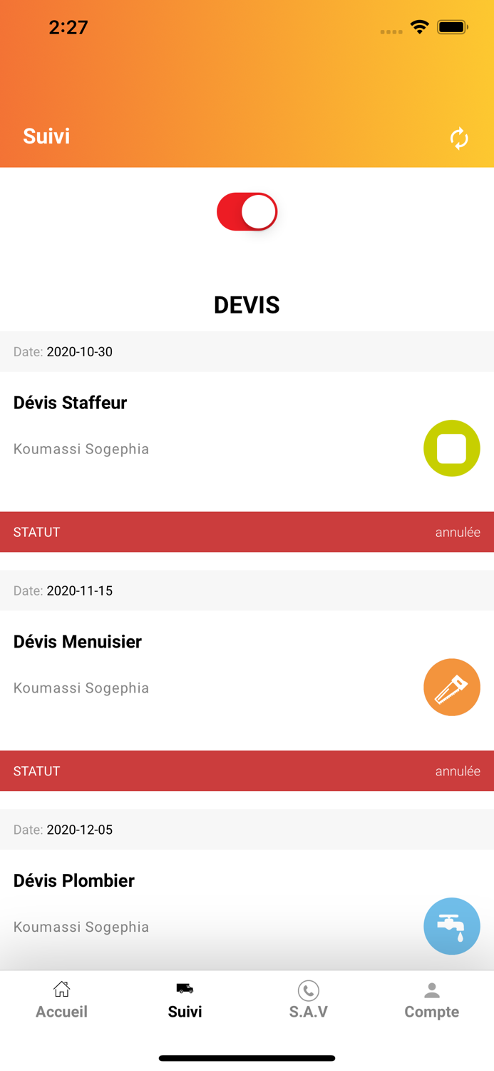 Mon Artisan - Devis  Travaux