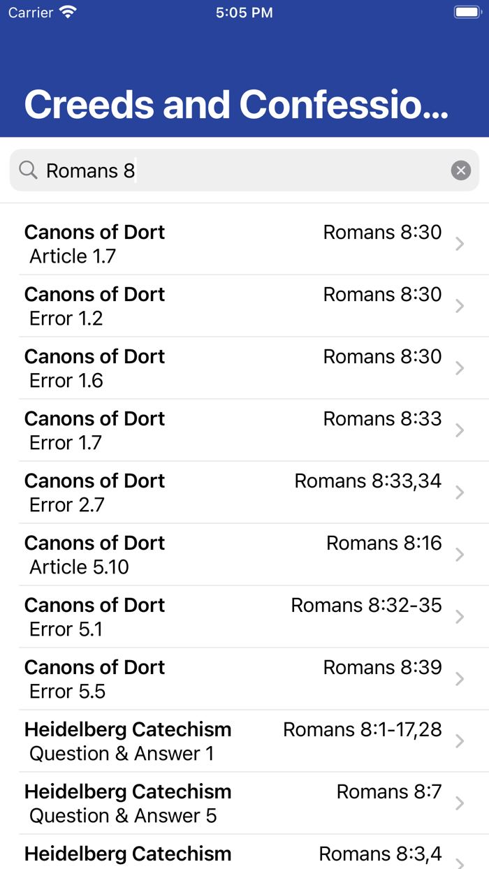 Creeds and Confessions