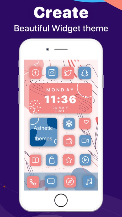 Colorful Widget go home screen screenshot-9