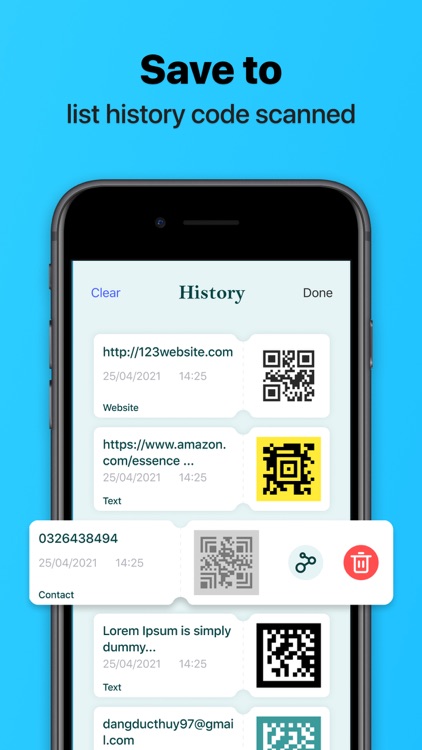 Code reader - QR scanner app screenshot-4