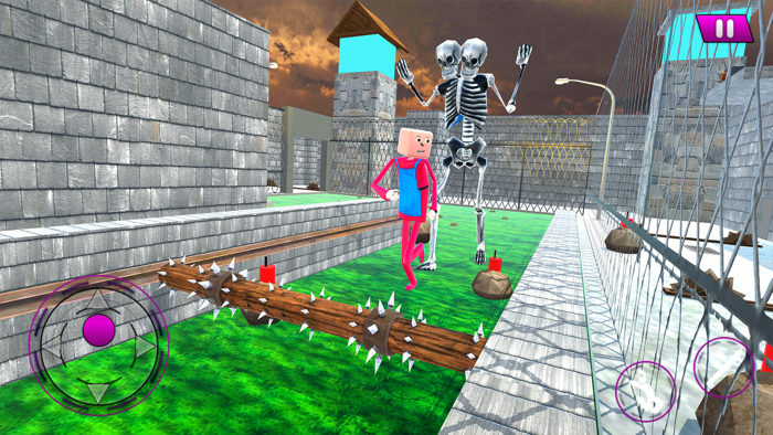 Horror Evil Head Jail Escape