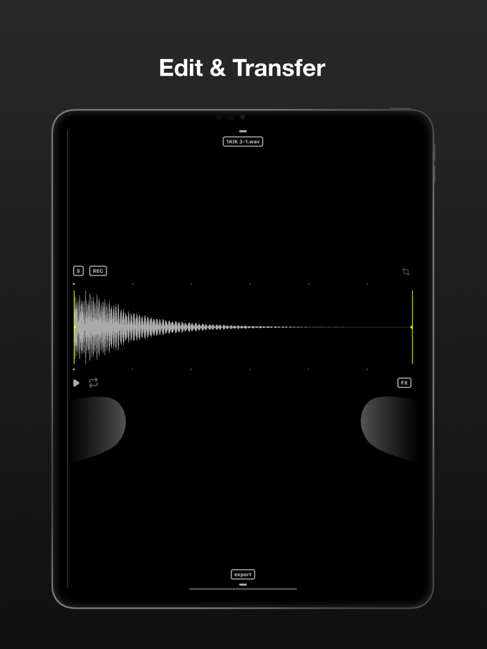 Samples - Record  edit sounds