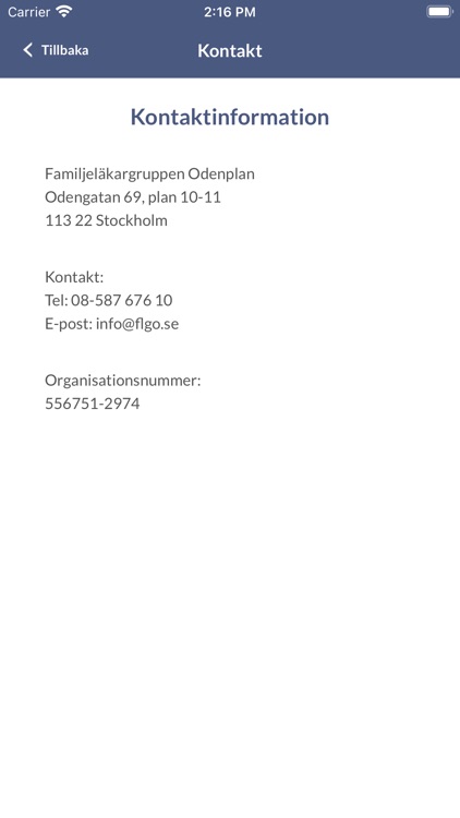 Familjeläkargruppen Odenplan