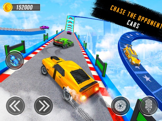 Muscle Car Stunts Mega Ramp 3D screenshot 2