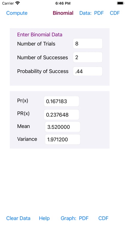 Binomial Distribution screenshot-9