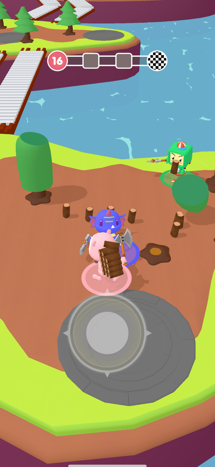 Wood Race - Building For Win