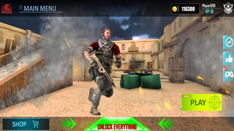 Special forces Fps Shooter PVP screenshot-3