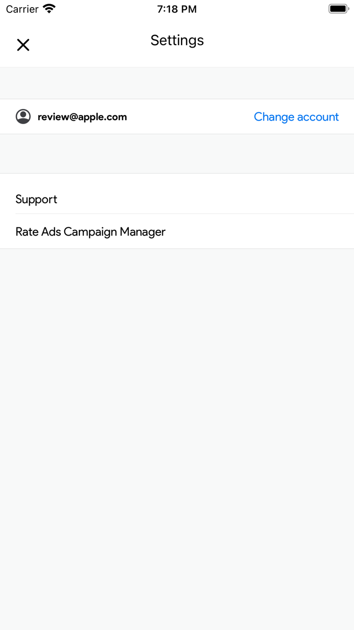 Ads Campaign Manager