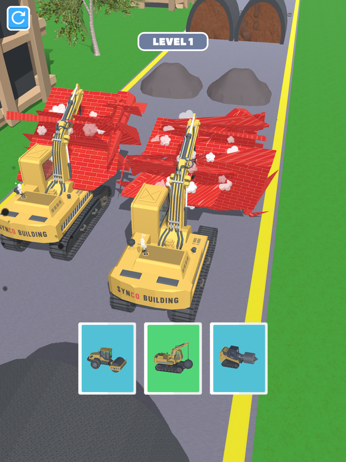 Bulldozer Race 3D