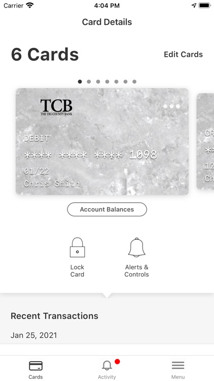 TCB Card Manager