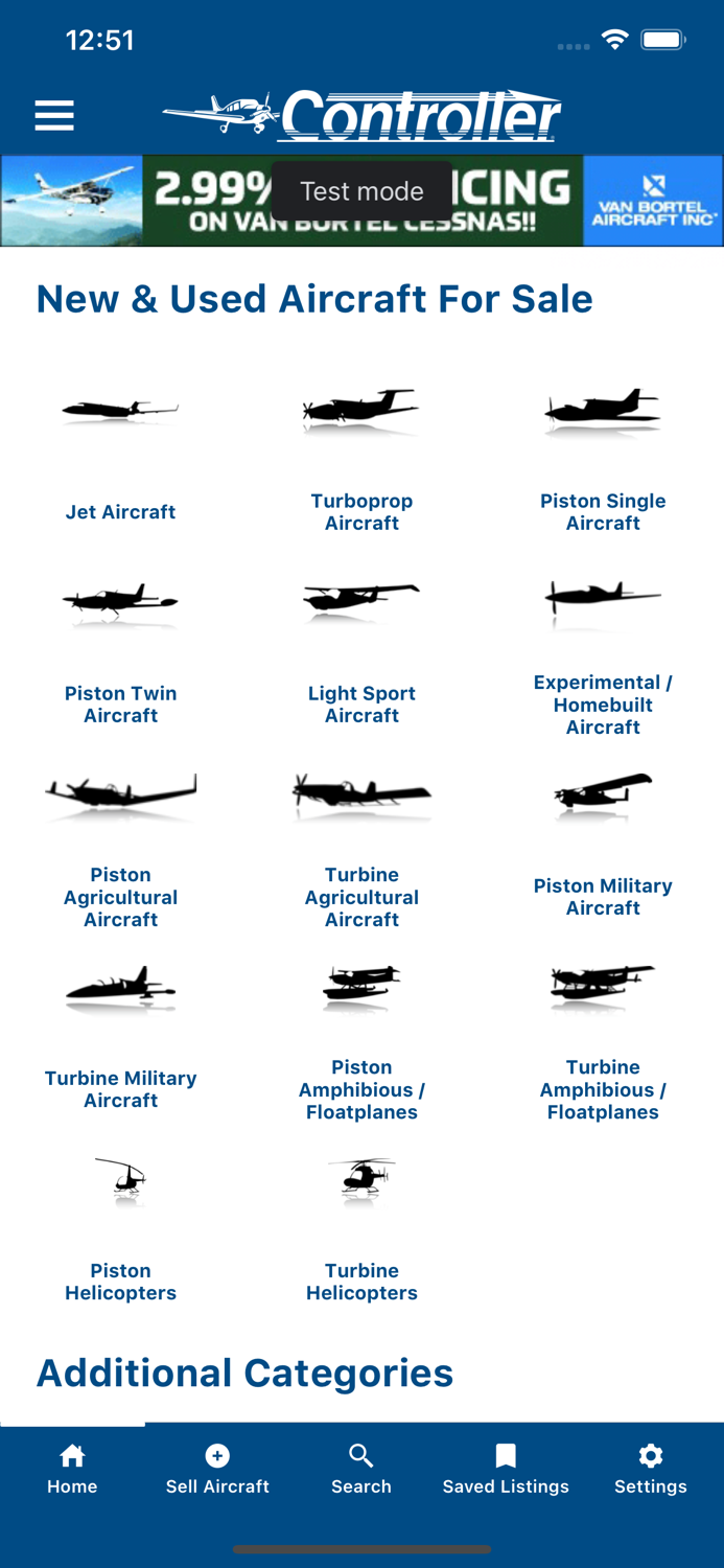 Controller Aircraft for Sale