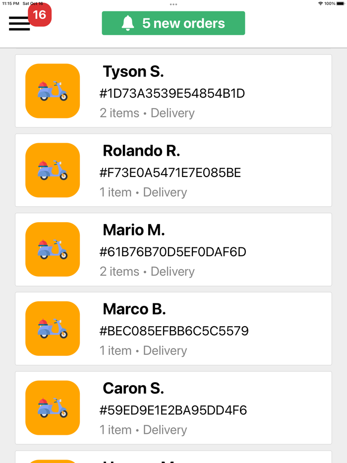 Vittles Order Manager