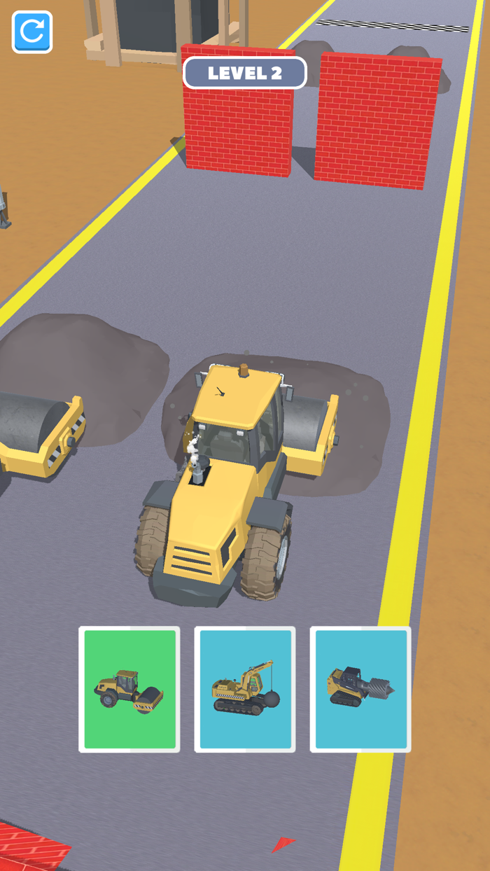 Bulldozer Race 3D