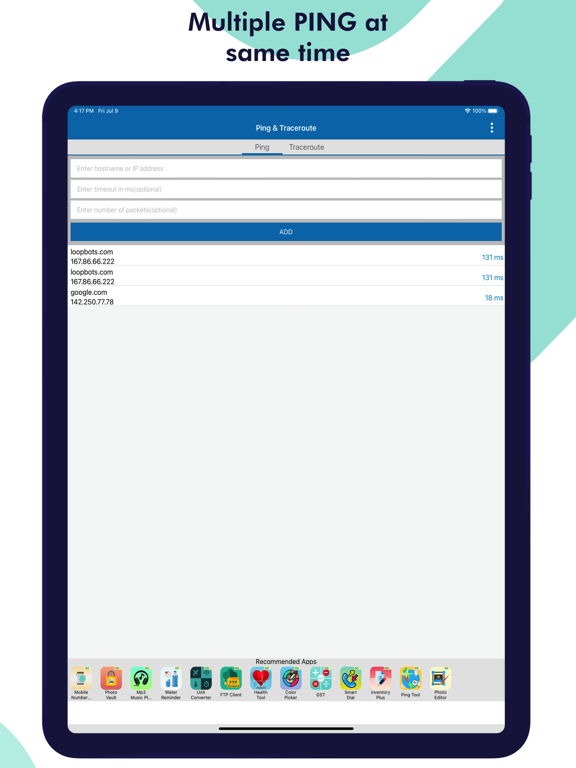 Ping & Trace Route screenshot 2