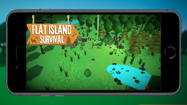 Flat Island Survival screenshot-4