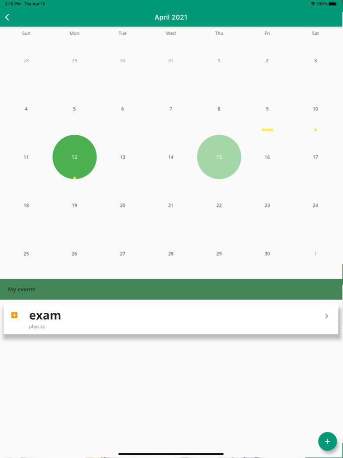 Student Tasks- School Planner