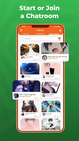 Game screenshot Animega - Anime Social Network apk