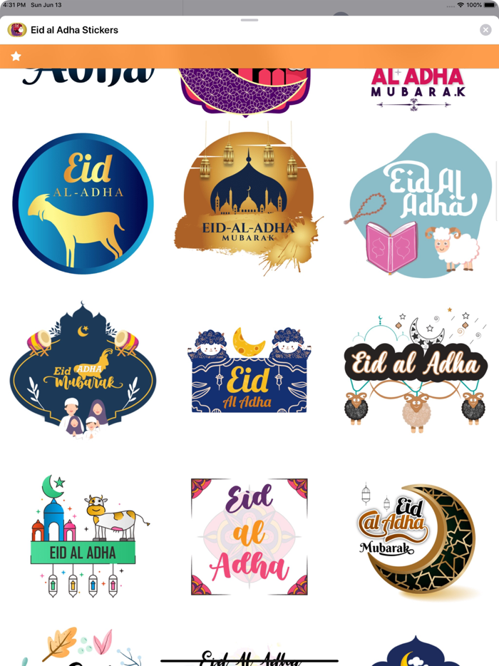 Eid al Adha Stickers